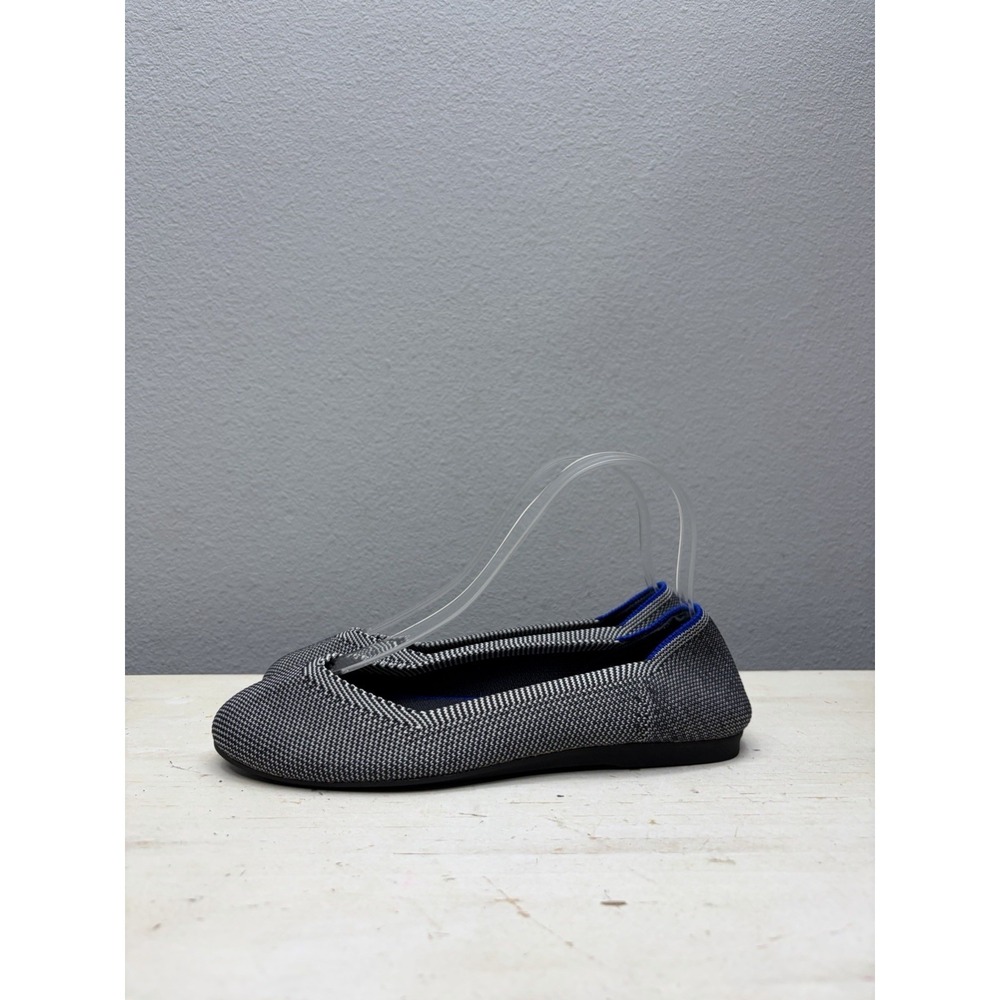 Rothy's Knit Gray/Blue Round Toe Size 6.5